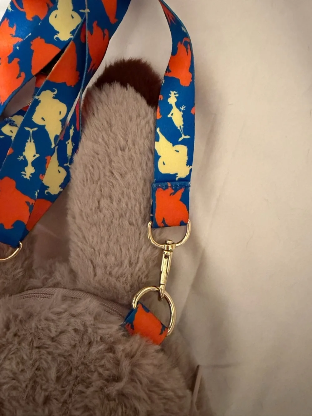 Disney Zootopia Judy Hopps Plush Crossbody Bag Bunny Ears Disney Store - Picture 6 of 8